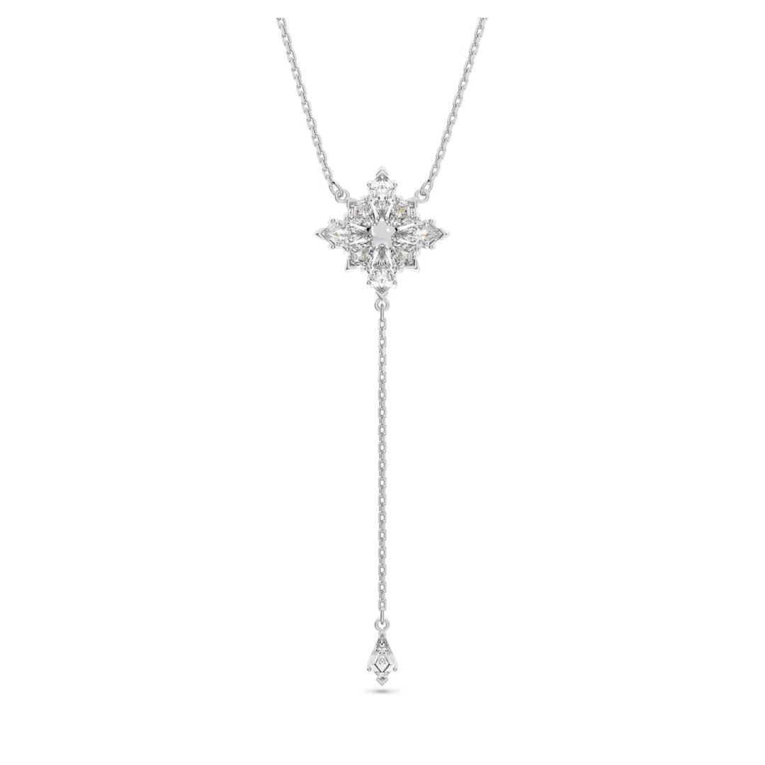 Swarovski Stella Y pendant, clear crystals
