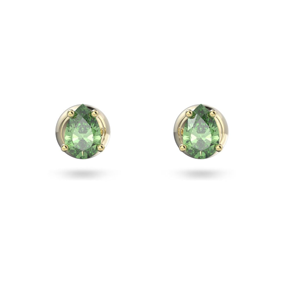 Swarovski Stilla korvakorut vihreillä kristalleilla
