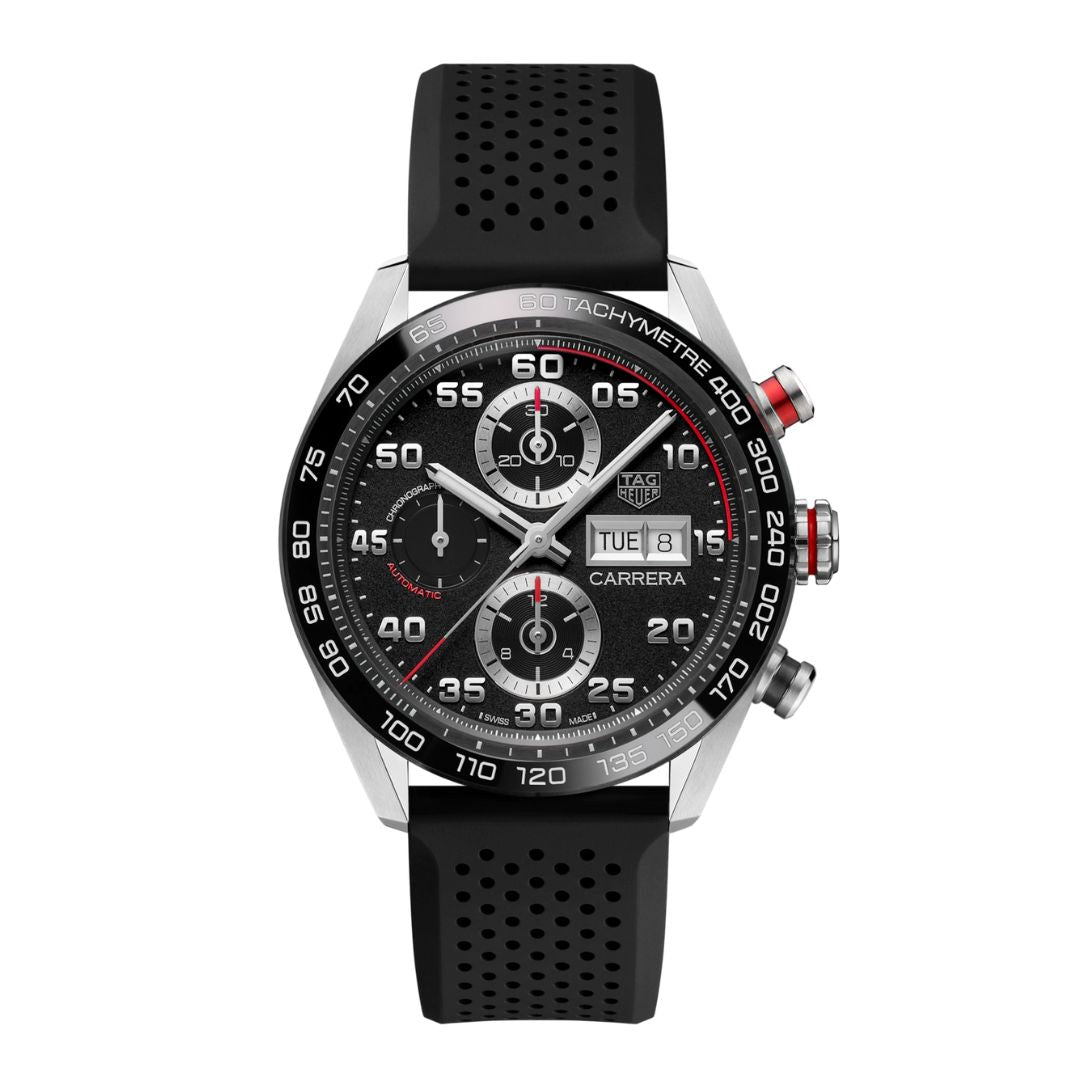 TAG Heuer Carrera Automatic Chronograph, miesten rannekello CBN2A1AA.FT6228