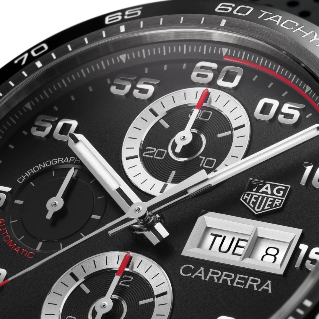TAG Heuer Carrera Automatic Chronograph, miesten rannekello CBN2A1AA.FT6228