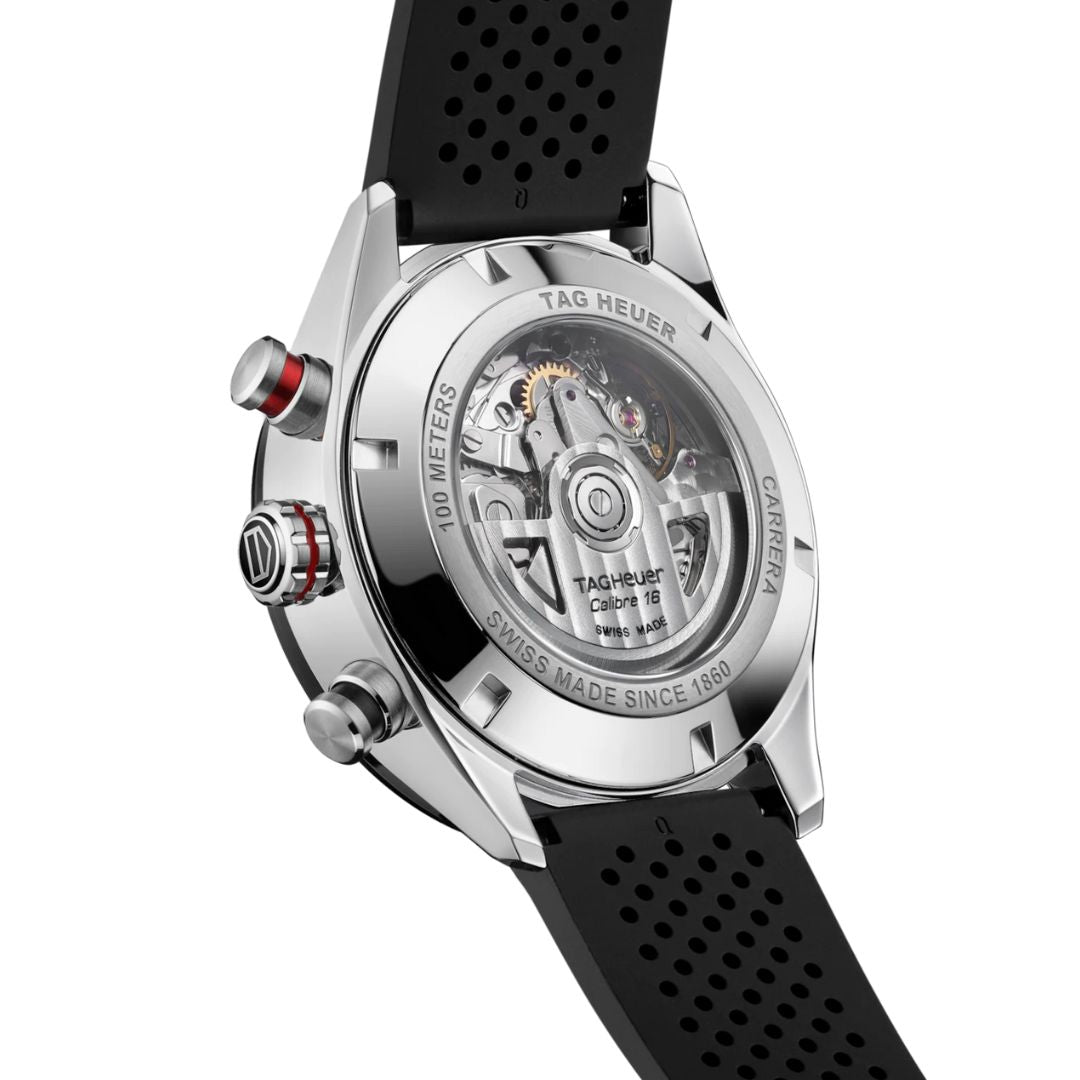TAG Heuer Carrera Automatic Chronograph, miesten rannekello CBN2A1AA.FT6228