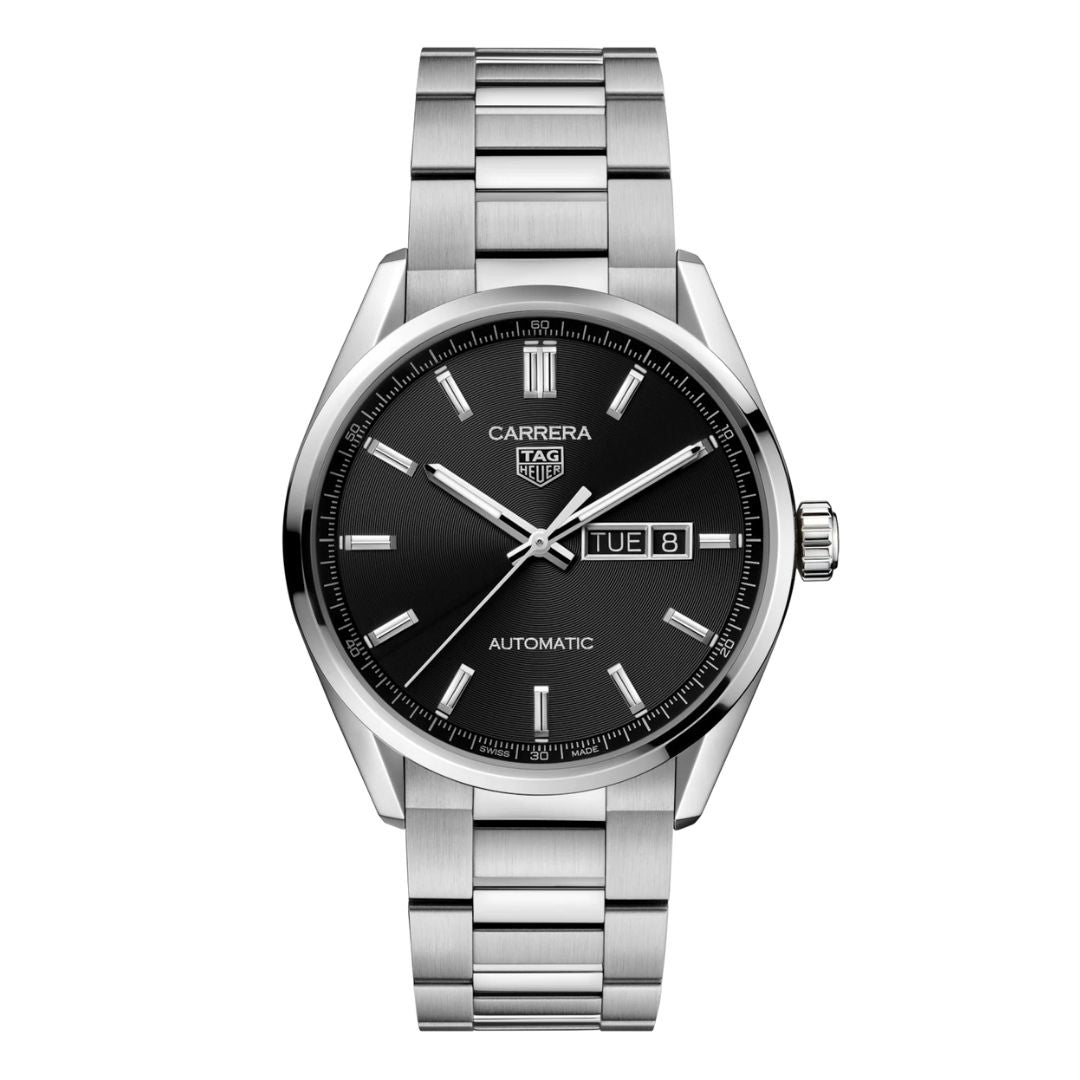 TAG Heuer Carrera Calibre 5 Day-Date, miesten rannekello WBN2010.BA0640