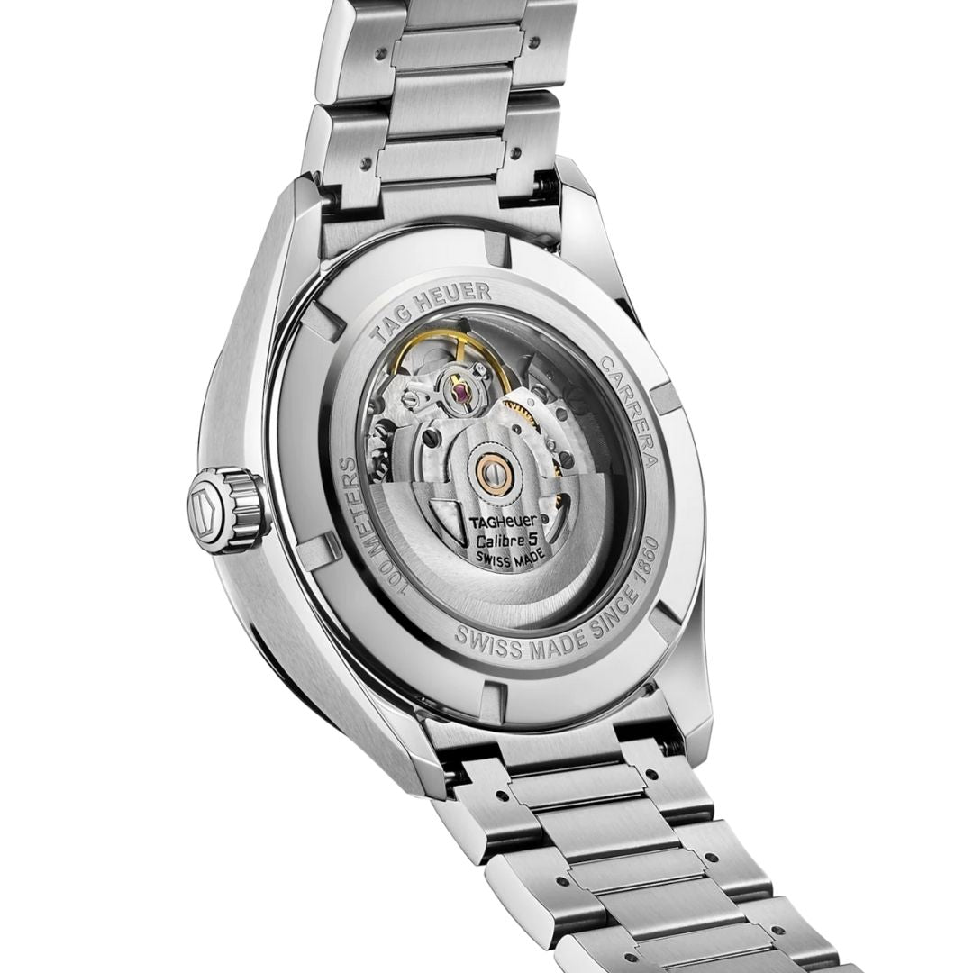 TAG Heuer Carrera Calibre 5 Day-Date, miesten rannekello WBN2010.BA0640