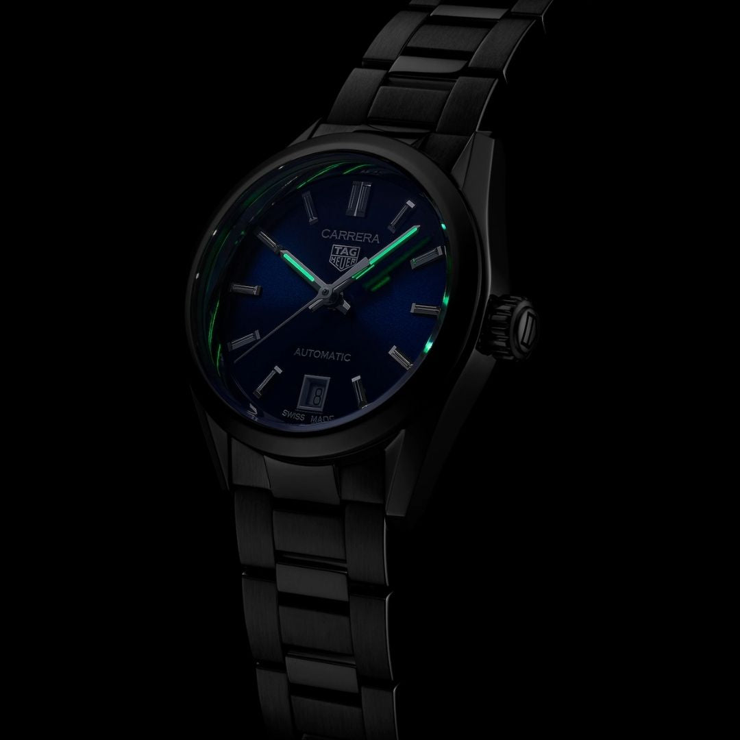 TAG Heuer Carrera Calibre 9 Automatic, naisten rannekello WBN2411.BA0621