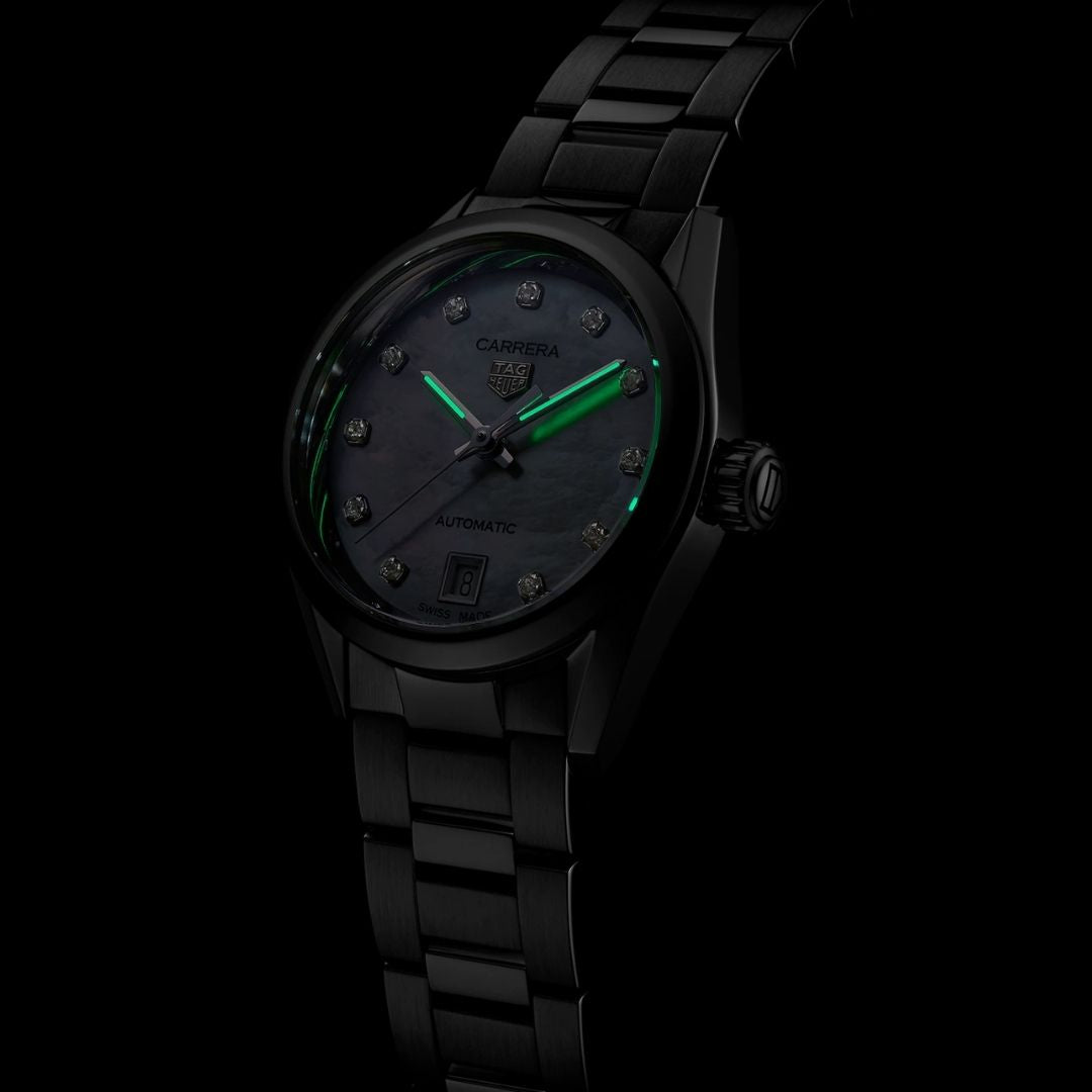 TAG Heuer Carrera Calibre 9, naisten rannekello WBN2412.BA0621