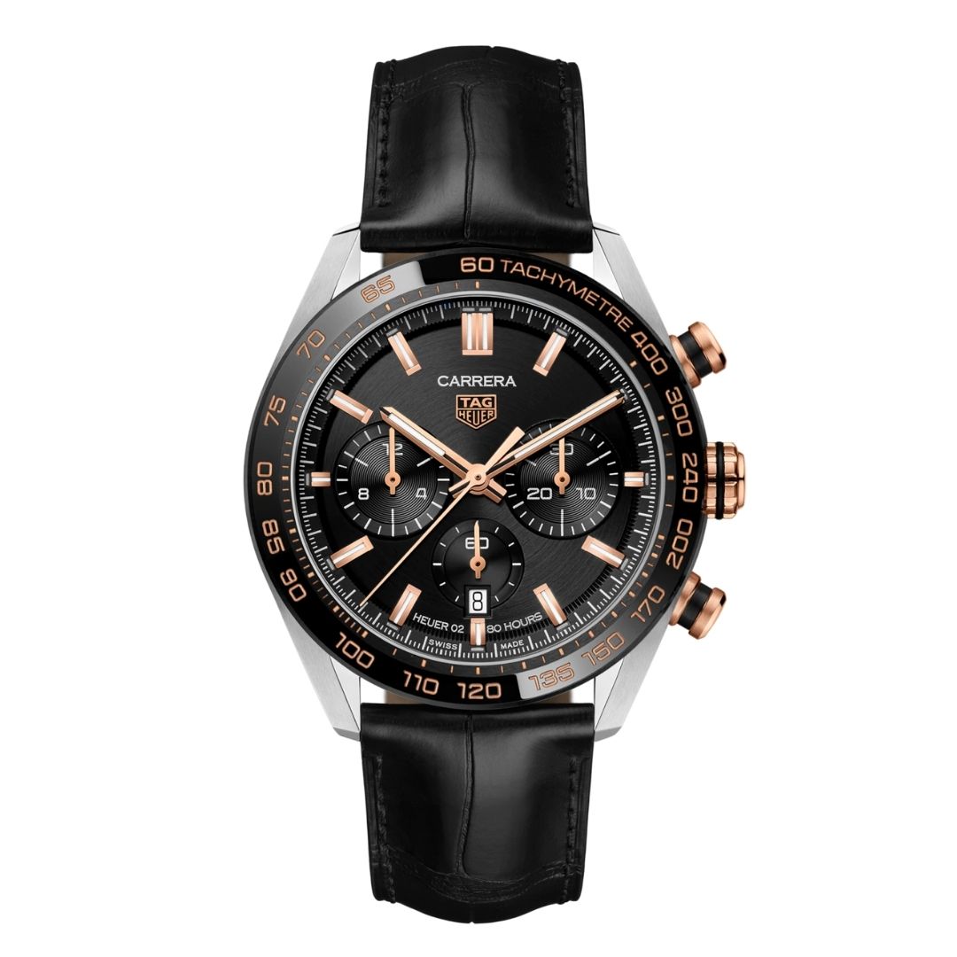 TAG Heuer Carrera Calibre HEUER02 Automatic Chronograph, for men Watch