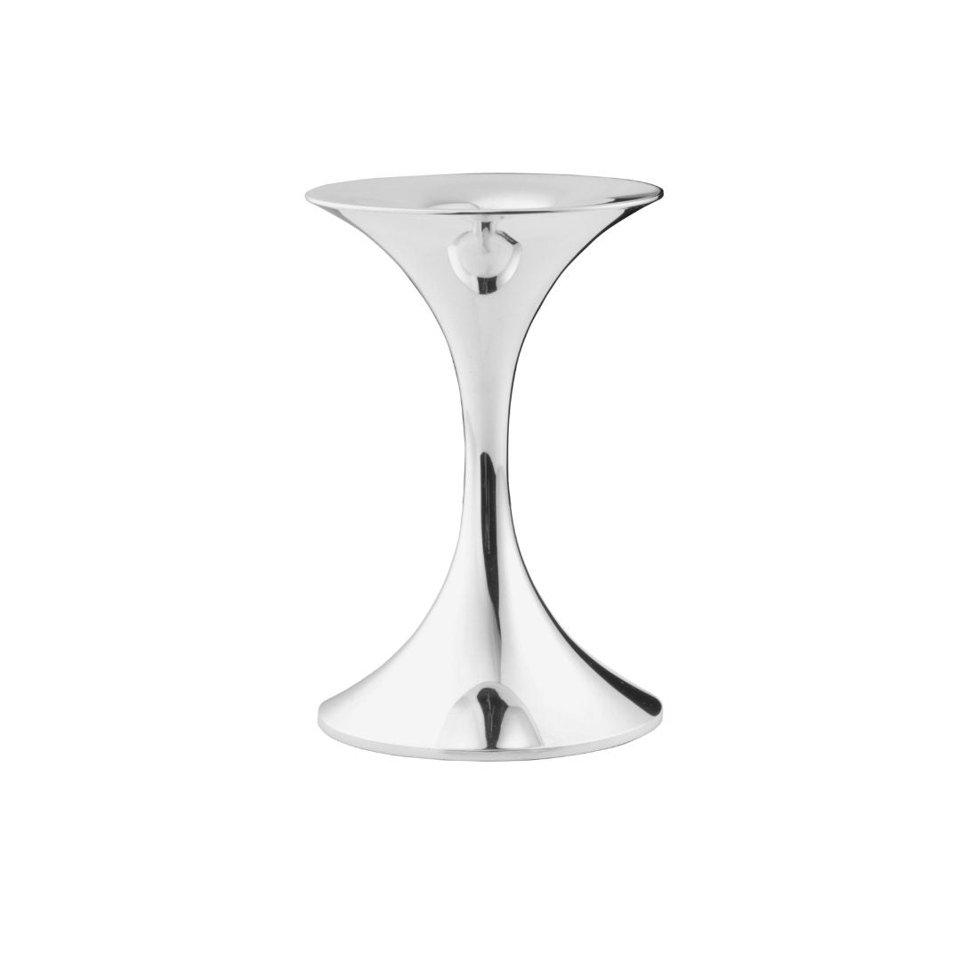 Tapio Wirkkala Trumpet candlestick, 100 mm, silver