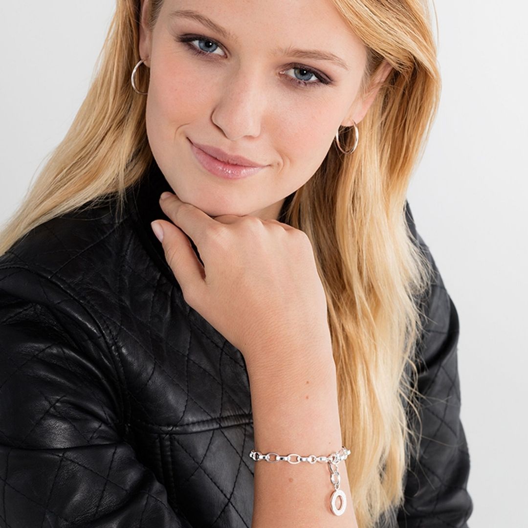 Thomas Sabo Charm rannekoru, hopeaa, X0032-001-12