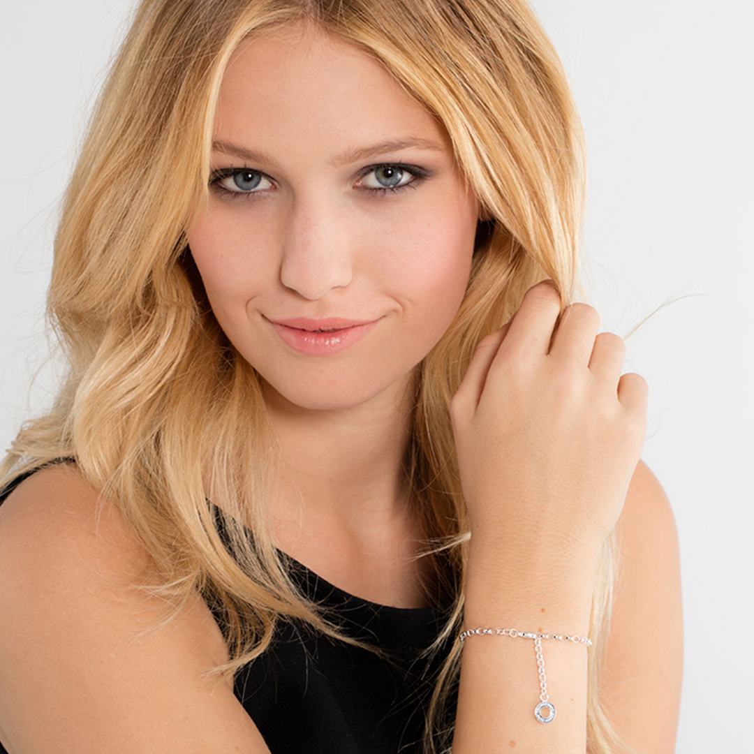 Thomas Sabo Charm rannekoru, hopeaa, X0163-001-12