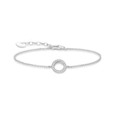 Thomas Sabo Circle rannekoru, hopeaa, A1652-051-14