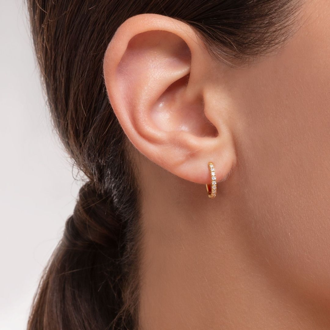 Thomas Sabo Hoop korvakoru, kullattua hopeaa, CR658-414-14