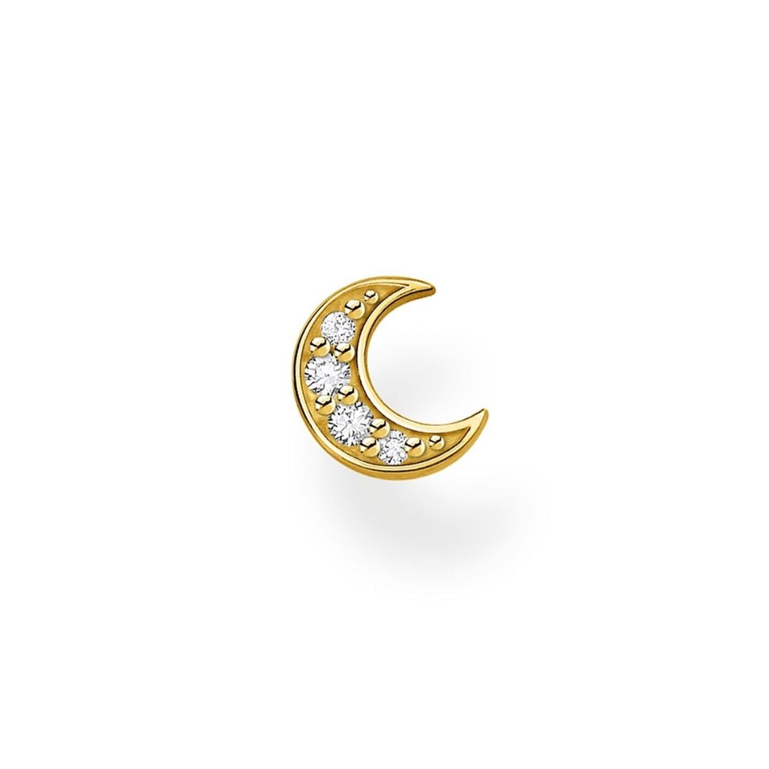 Thomas Sabo Moon korvakoru, kullattua hopeaa, H2133-414-14