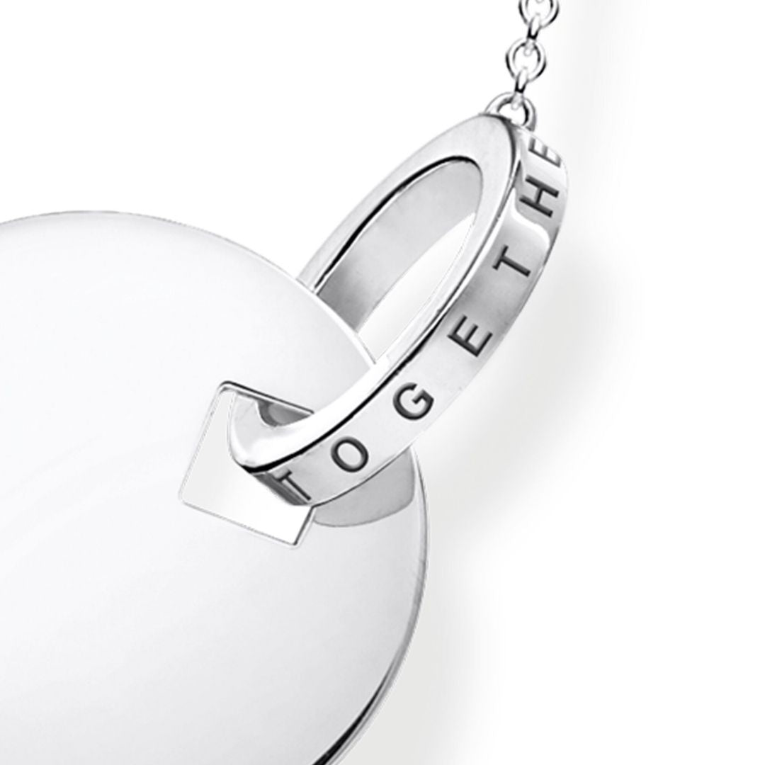 Thomas Sabo Together Coin rannekoru, hopeaa, A1934-637-21