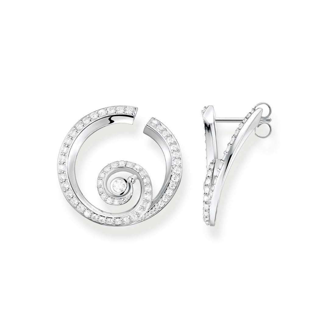 Thomas Sabo Wave korvakorut, hopeaa, H2227-051-14