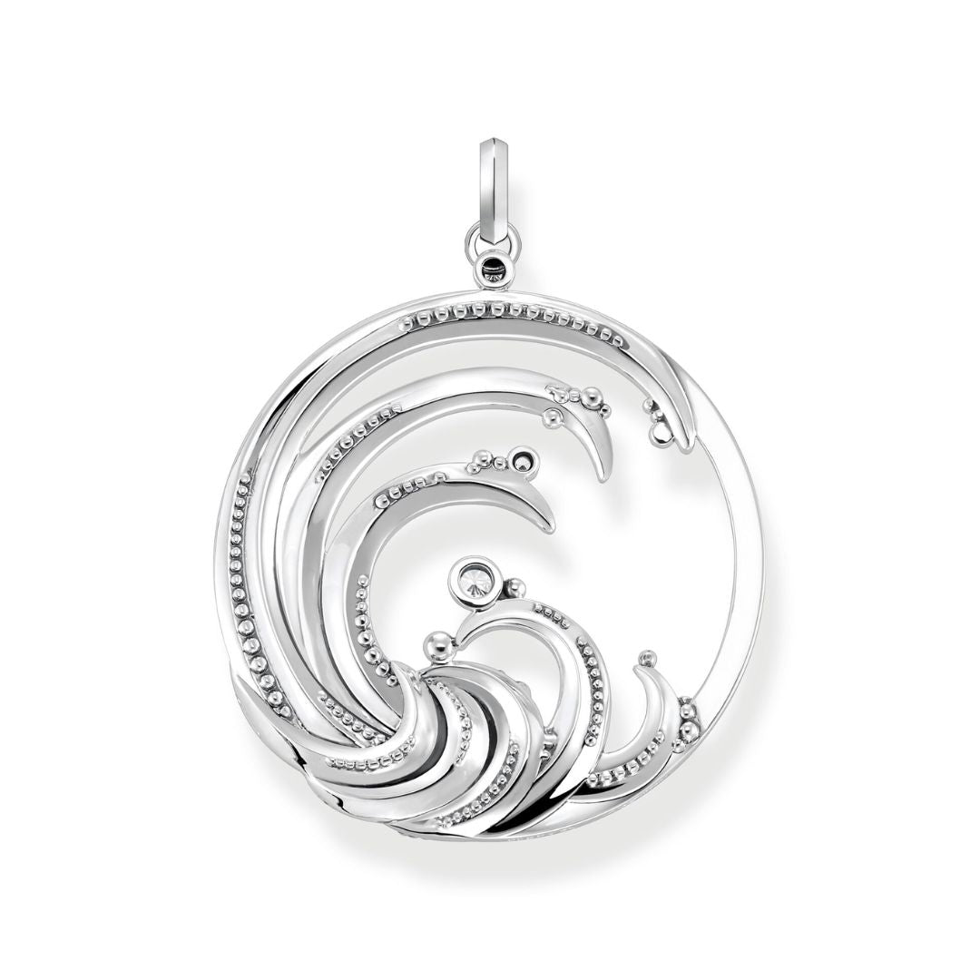 Thomas Sabo Wave riipus, hopeaa, PE930-644-1