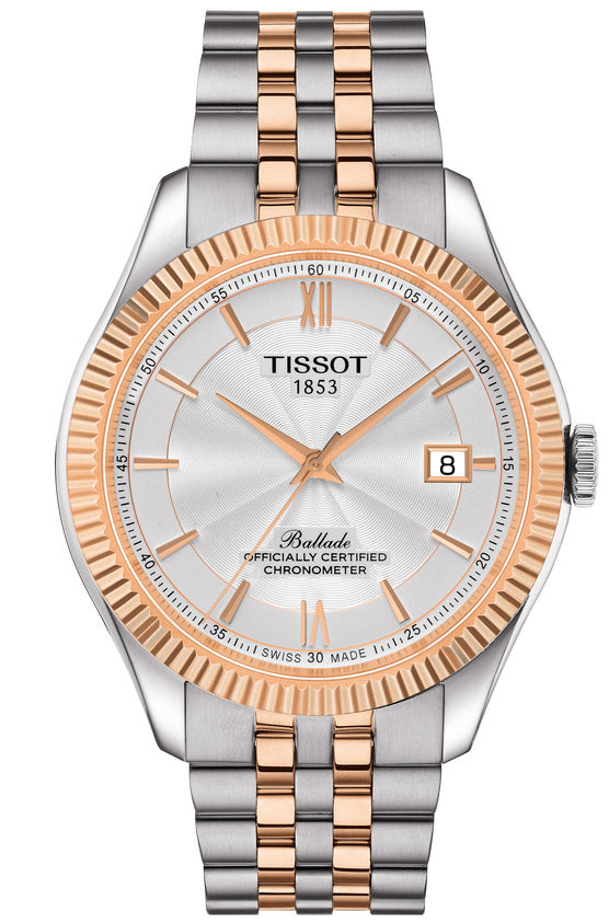 Tissot ballade 1853 gold on sale