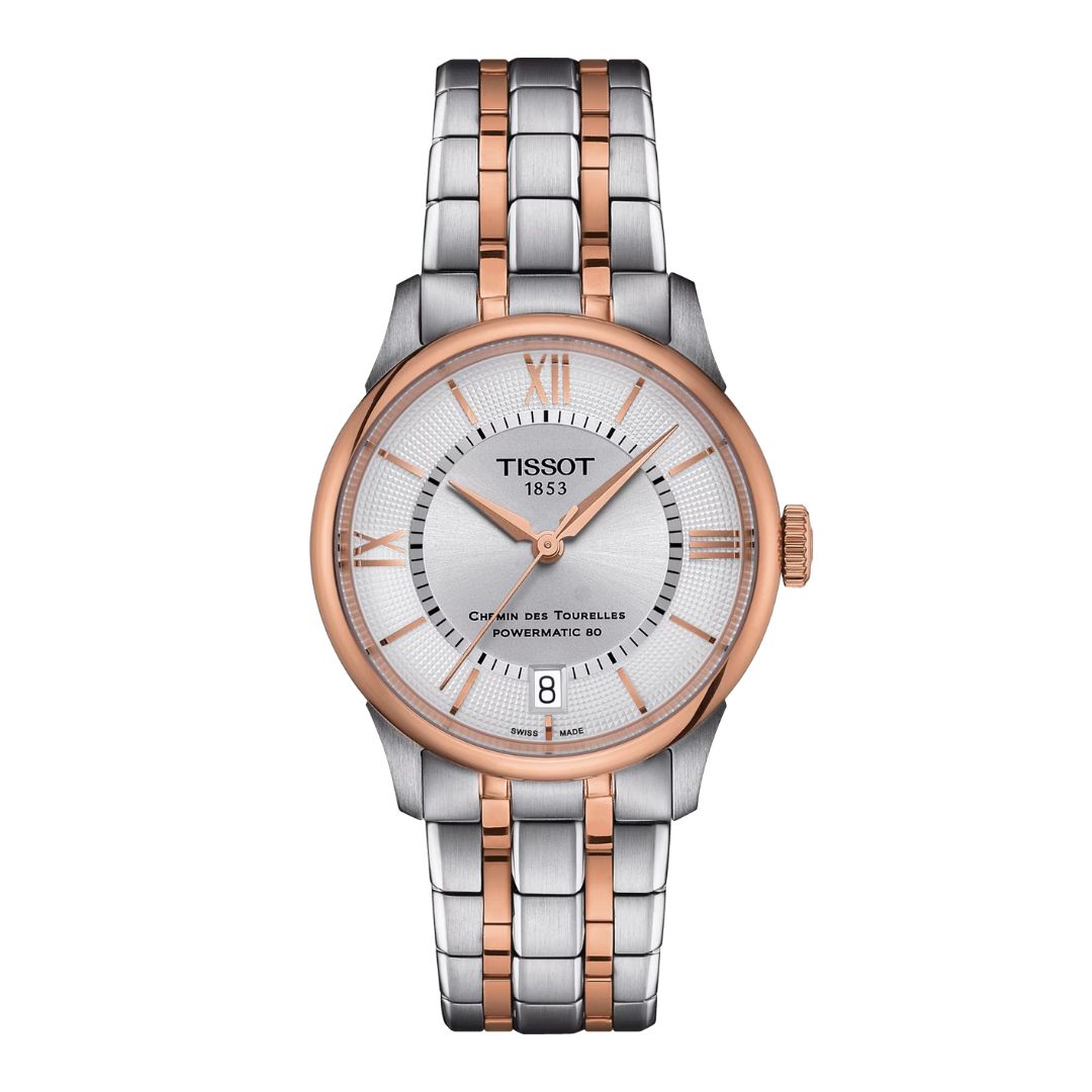 Tissot Chemin des Tourelles Powermatic 80, T1392072203800, rannekello