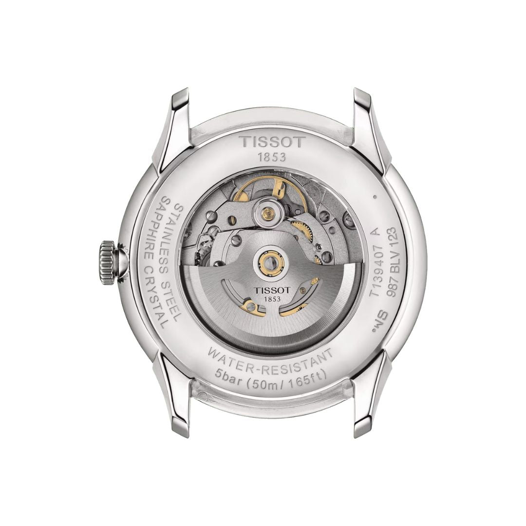 Tissot Chemin des Tourelles Powermatic 80, T1394071109100, rannekello