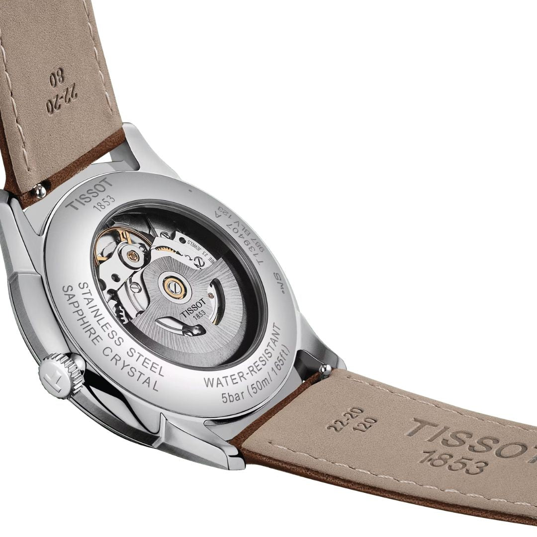 Tissot Chemin des Tourelles Powermatic 80, T1394071604100, rannekello