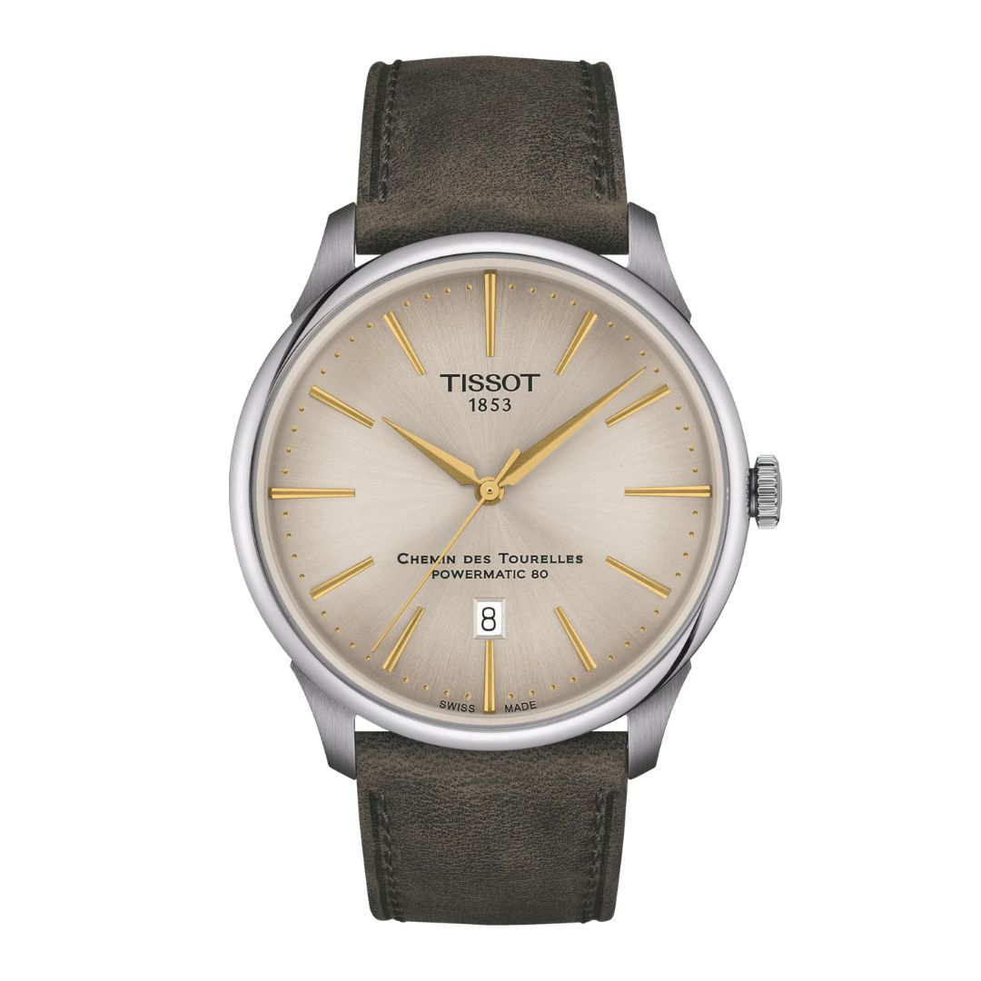 Tissot Chemin des Tourelles Powermatic 80, T1394071626100, rannekello