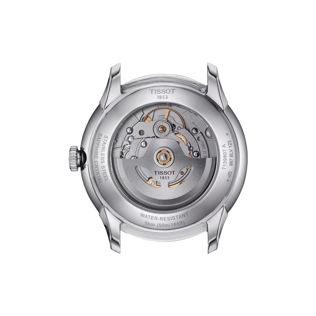 Tissot Chemin des Tourelles Powermatic 80, T1398071604100, rannekello