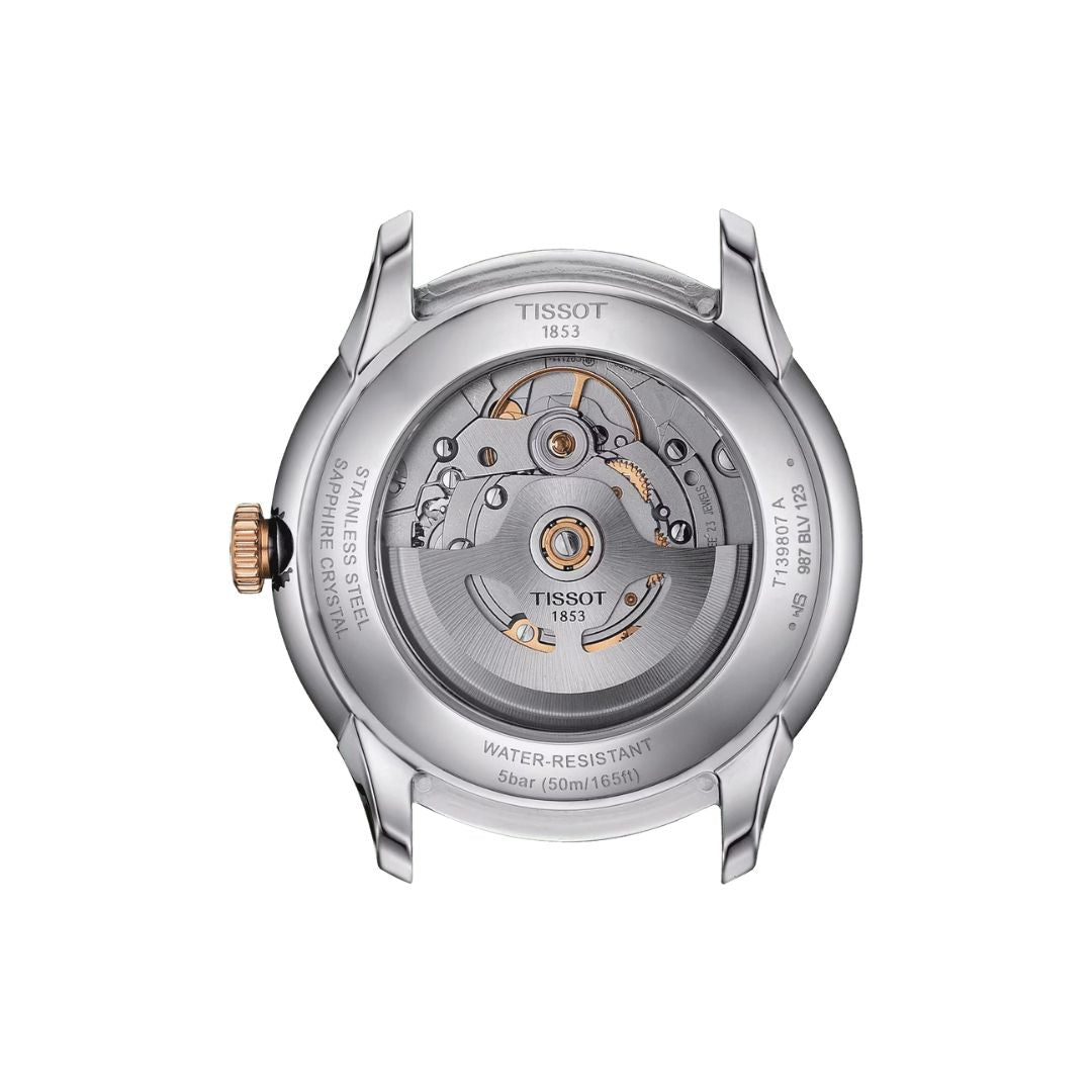 Tissot Chemin des Tourelles Powermatic 80, T1398072203800, rannekello