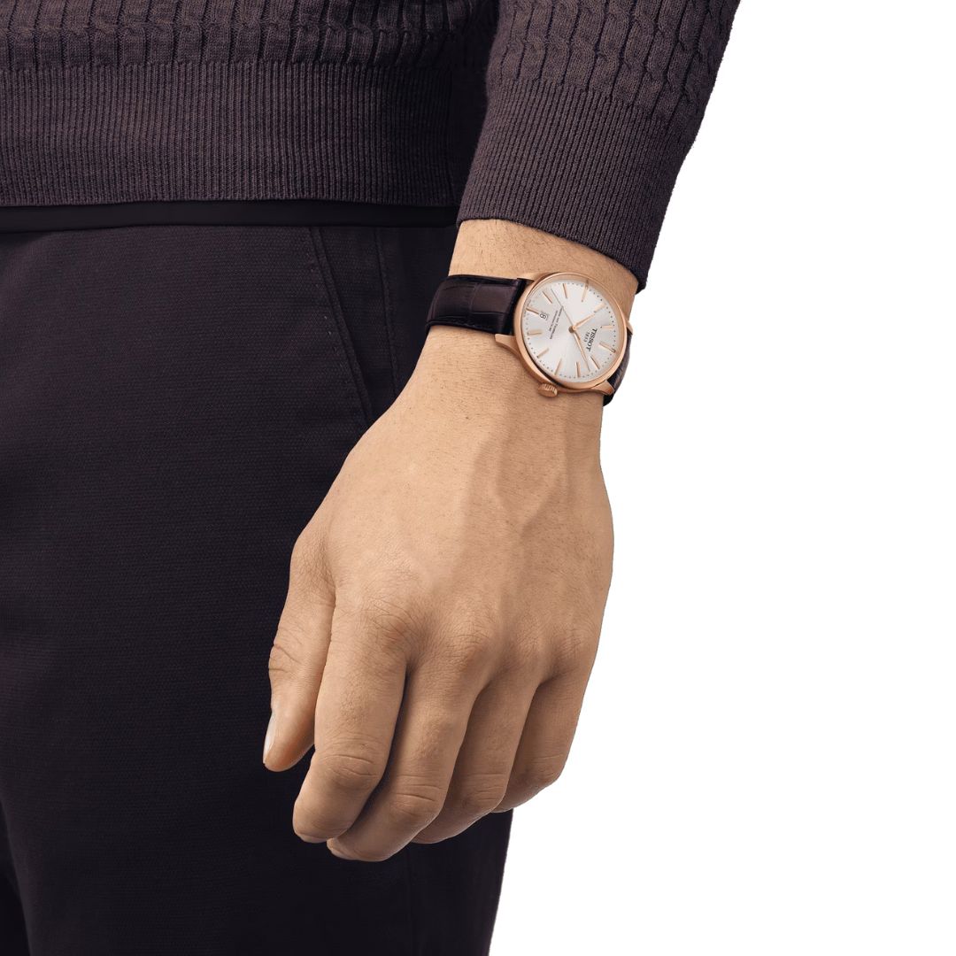 Tissot Chemin des Tourelles Powermatic 80, T1398073603100, rannekello
