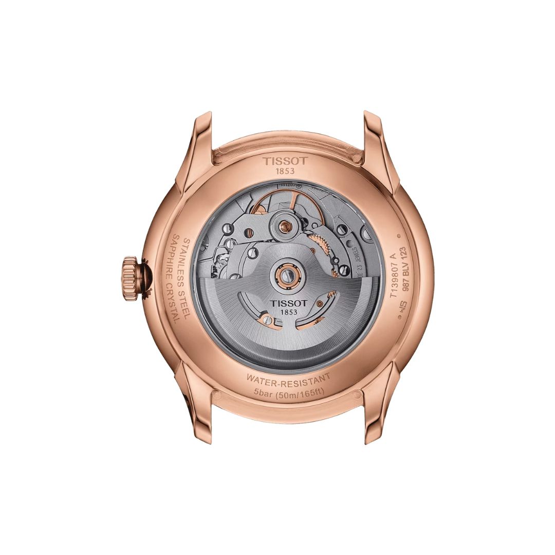 Tissot Chemin des Tourelles Powermatic 80, T1398073603100, rannekello