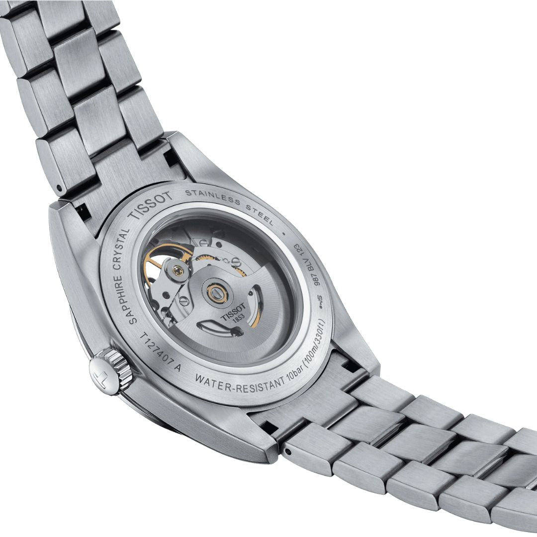 Tissot Gentleman Powermatic 80 Open Heart T1274071103101 rannekello