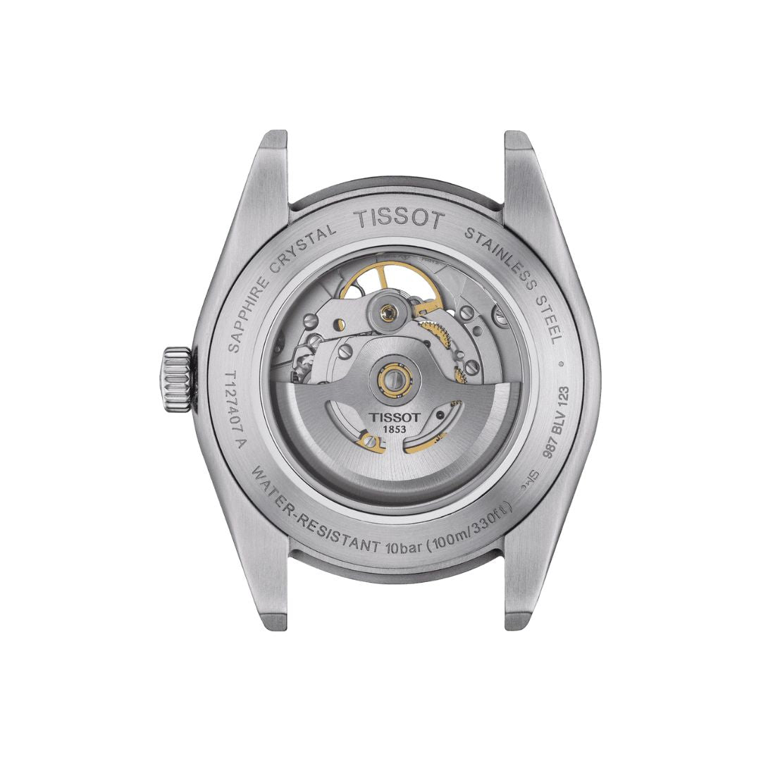Tissot Gentleman Powermatic 80 Open Heart T1274071104101 rannekello