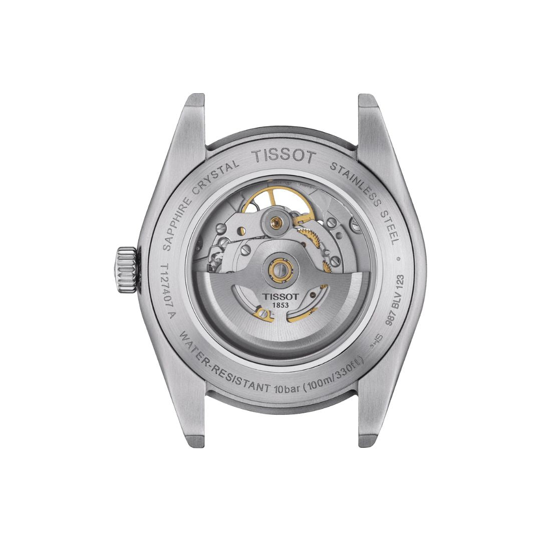 Tissot Gentleman Powermatic 80 Open Heart T1274071108100 rannekello