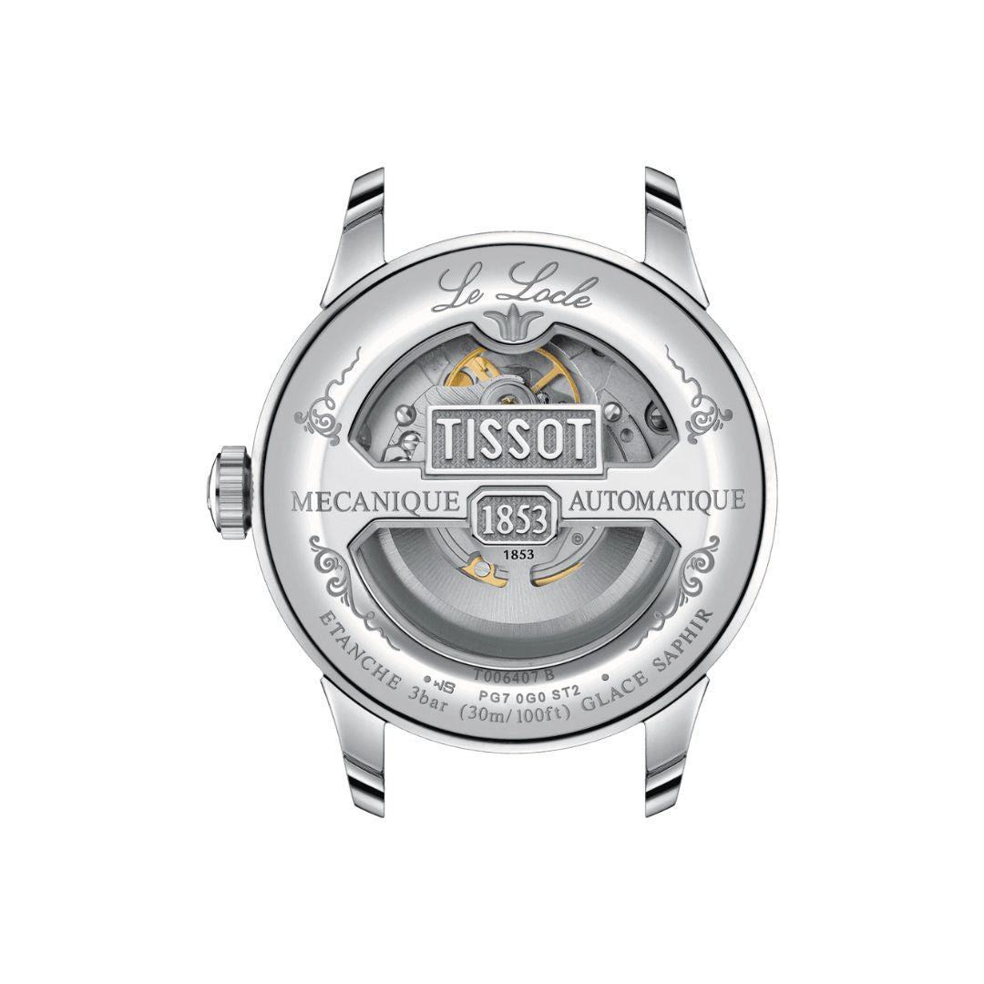 Tissot Le Locle Powermatic 80 Open Heart T0064071103302 rannekello