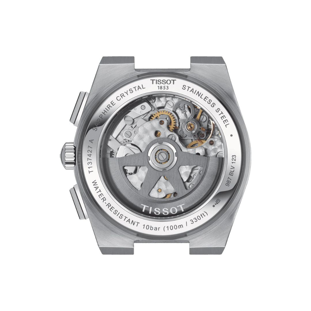 Tissot PRX Automatic Chronograph, 42 mm, T1374271101100 rannekello