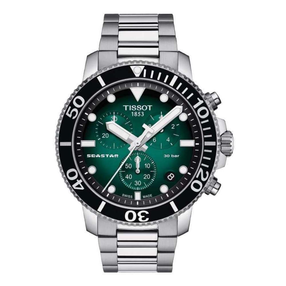 Tissot Seastar 1000 Quartz Chronograph T120.417.11.091.01 rannekello - Tissot - Laatukoru