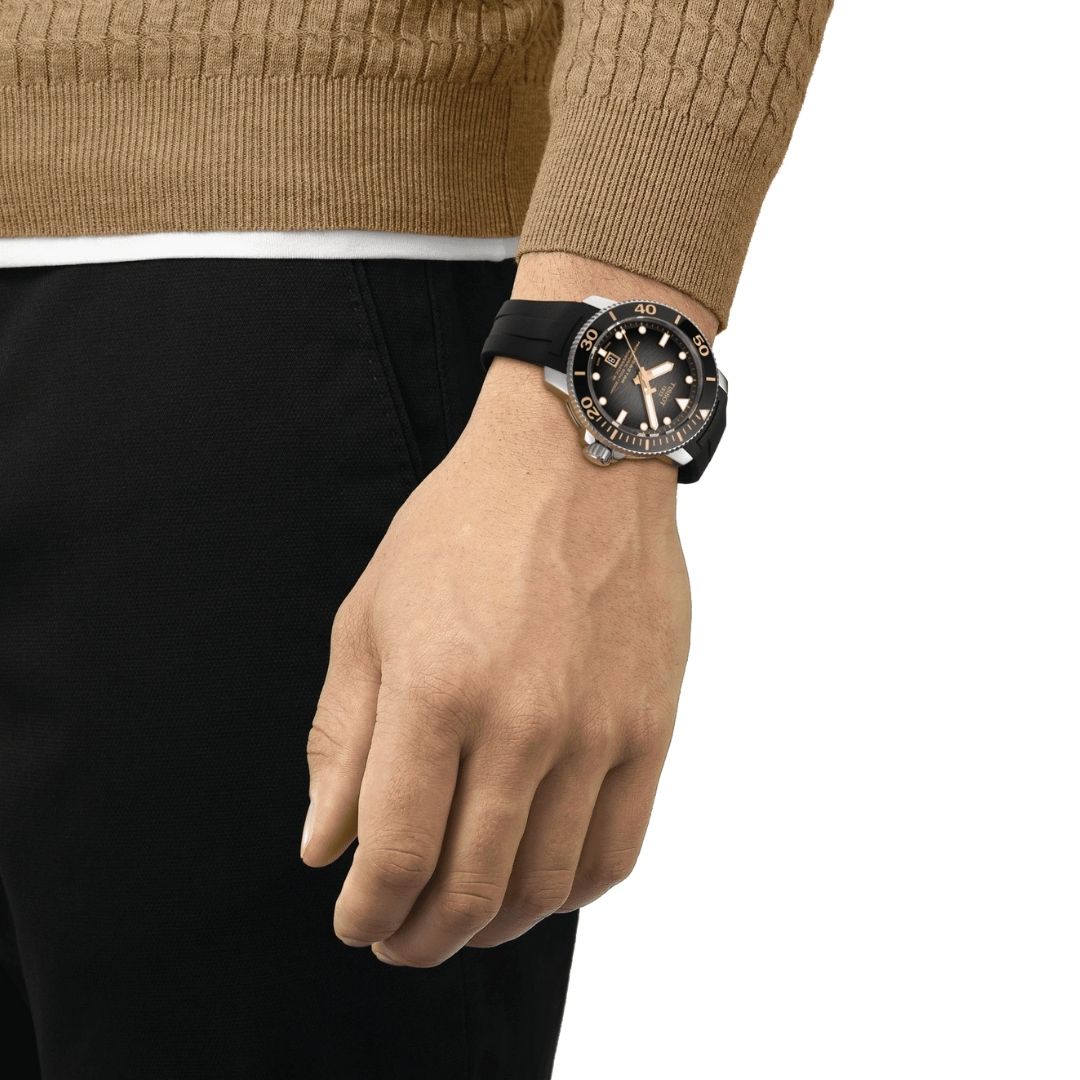 Tissot Seastar 2000 Professional Powermatic 80, T1206071744101 rannekello