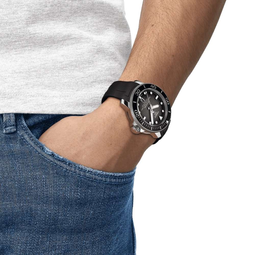 Tissot Seastar 2000 Professional Powermatic 80 T120.607.17.441.00 rannekello - Tissot - Laatukoru