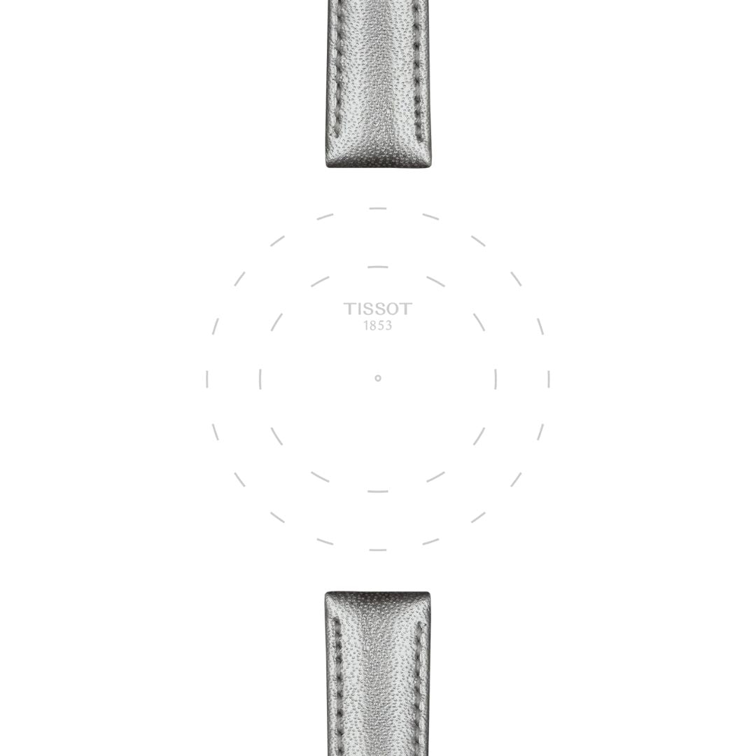 Tissot ranneke, 16 mm, harmaa nahka, T852047129
