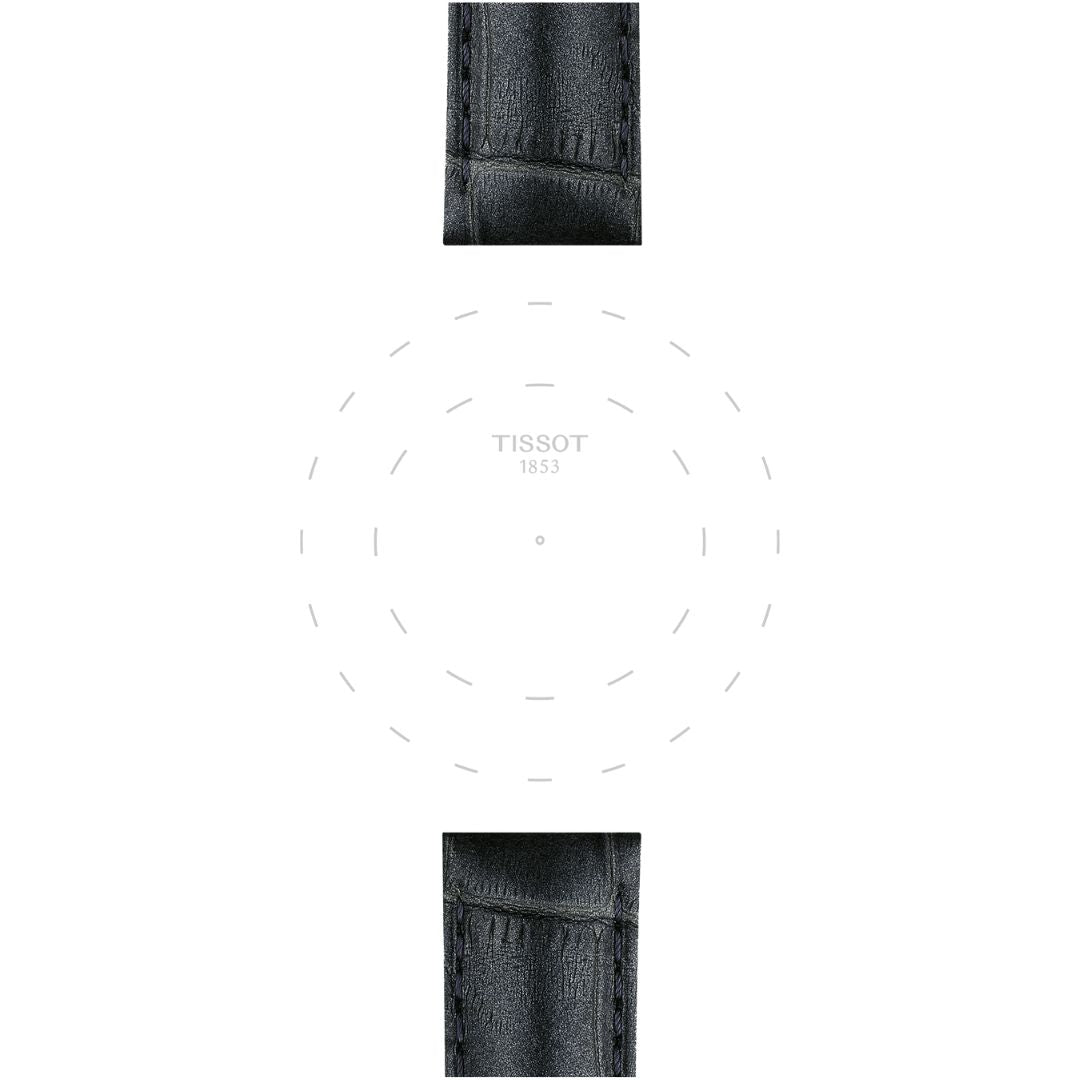 Tissot ranneke, 16 mm, harmaa nahka, T852047924