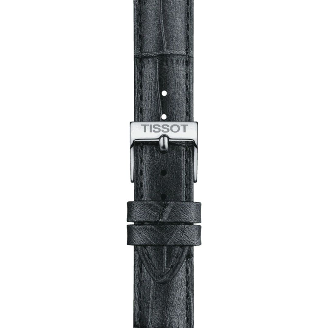 Tissot ranneke, 16 mm, harmaa nahka, T852047924