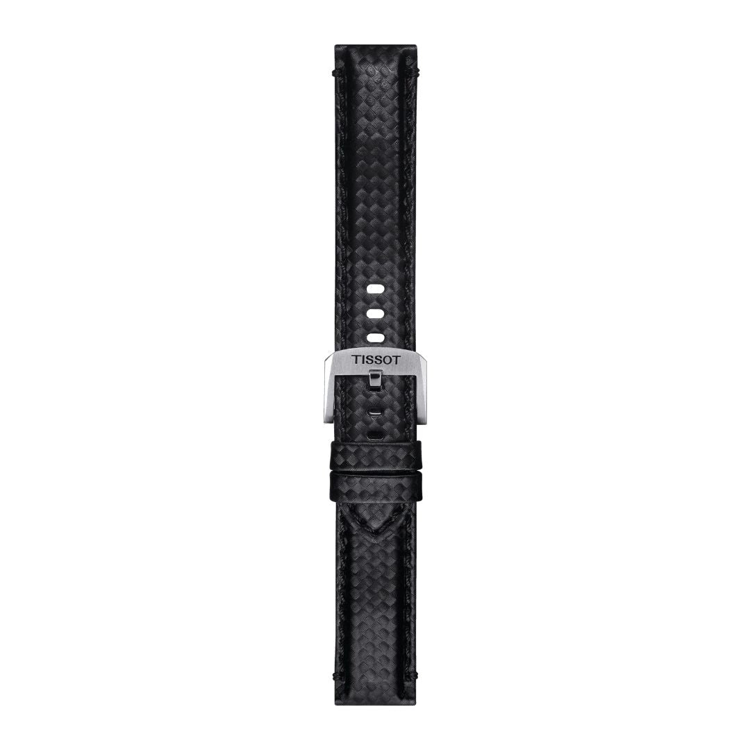 Tissot ranneke, 20 mm, musta kangas, T852046829