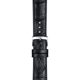 Tissot ranneke, 20 mm, musta nahka, T852043012