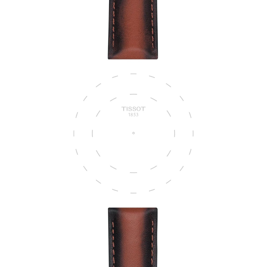 Tissot ranneke, 20 mm, ruskea nahka, T852046842