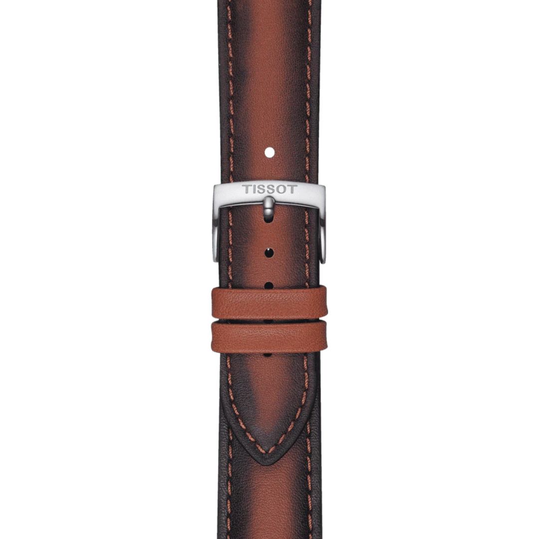 Tissot ranneke, 20 mm, ruskea nahka, T852046842