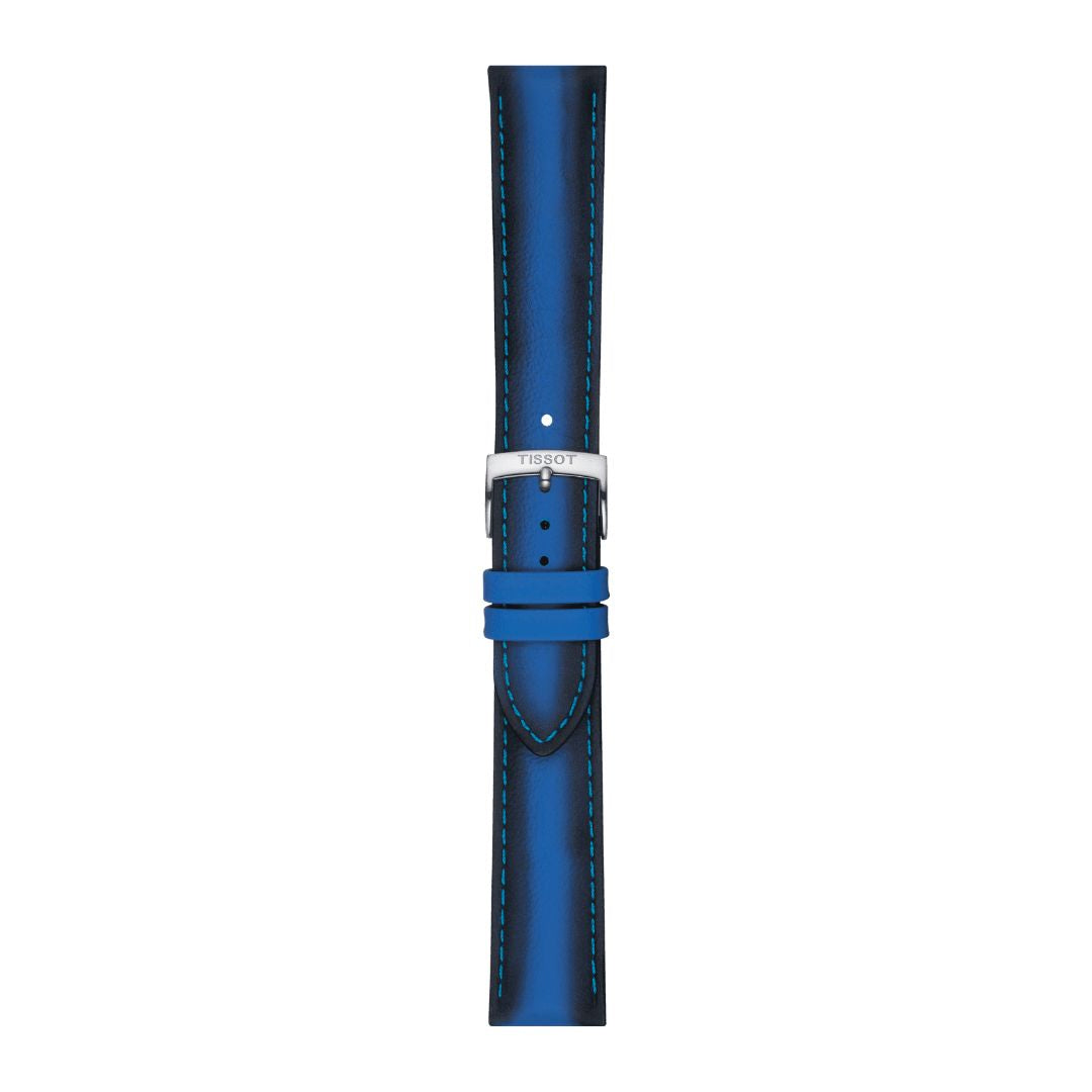 Tissot ranneke, 20 mm, sininen nahka, T852046840