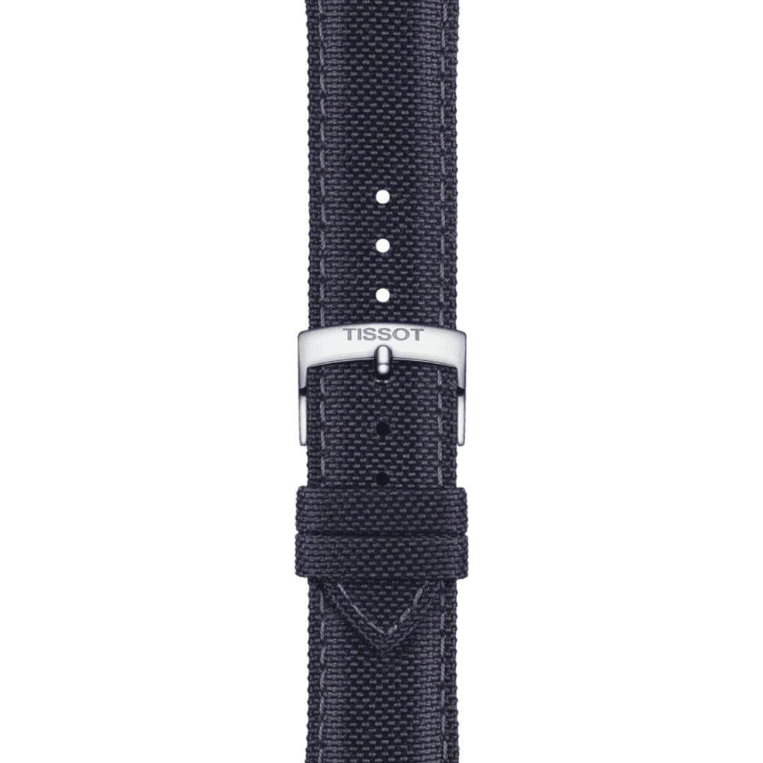 Tissot ranneke, 21 mm, harmaa kangas, T852048183