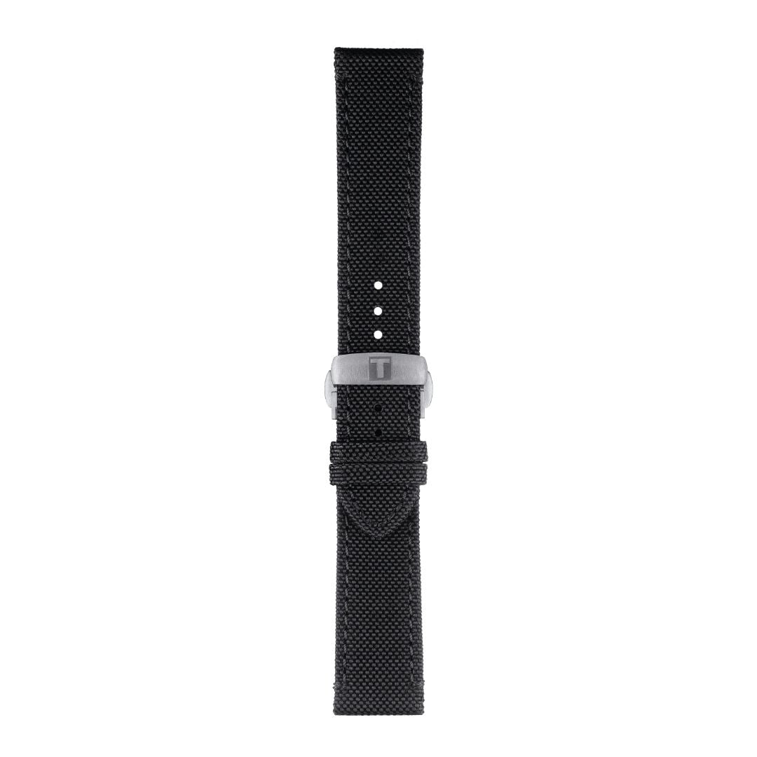 Tissot ranneke, 21 mm, musta kangas, T852043157