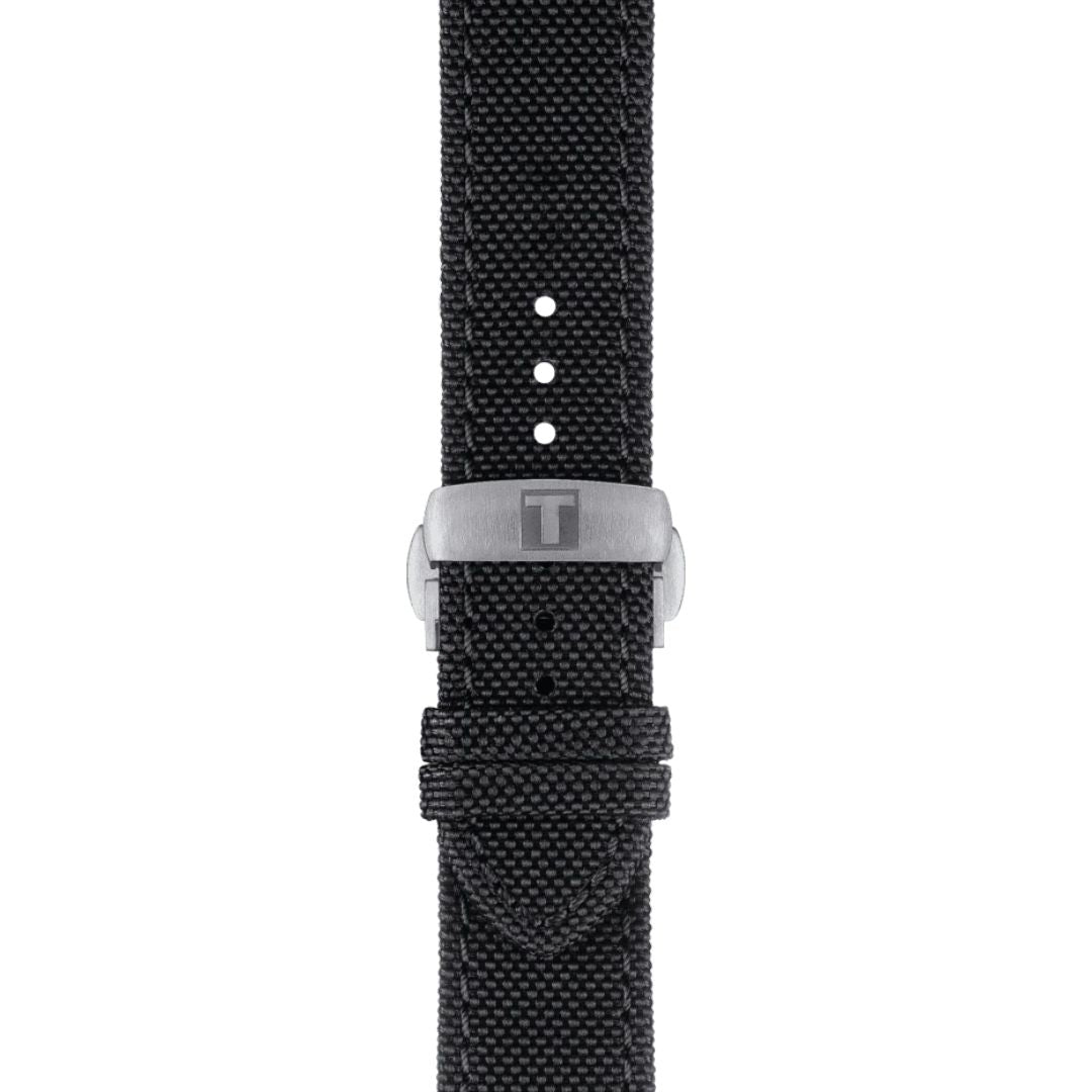 Tissot ranneke, 21 mm, musta kangas, T852043157
