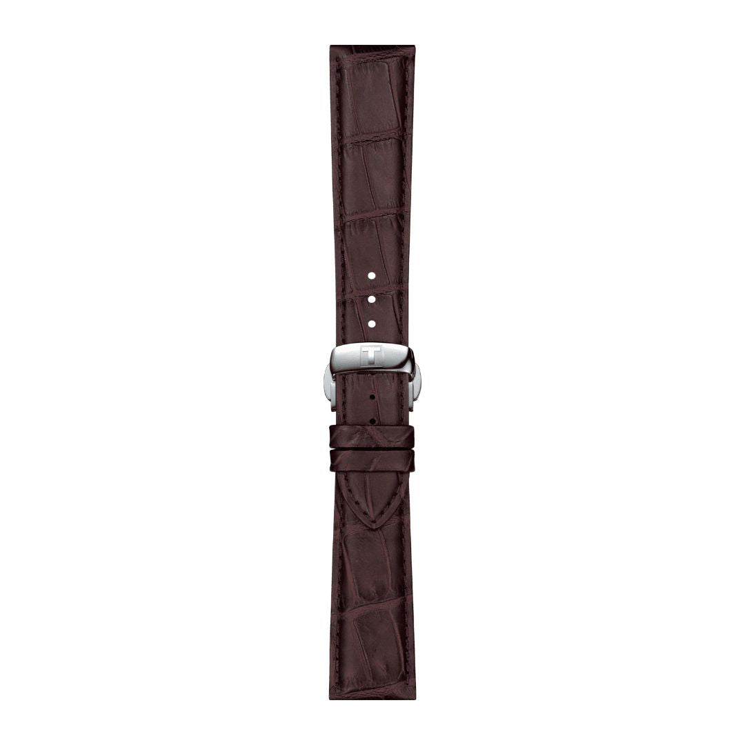Tissot ranneke, 21 mm, ruskea nahka, T852045399