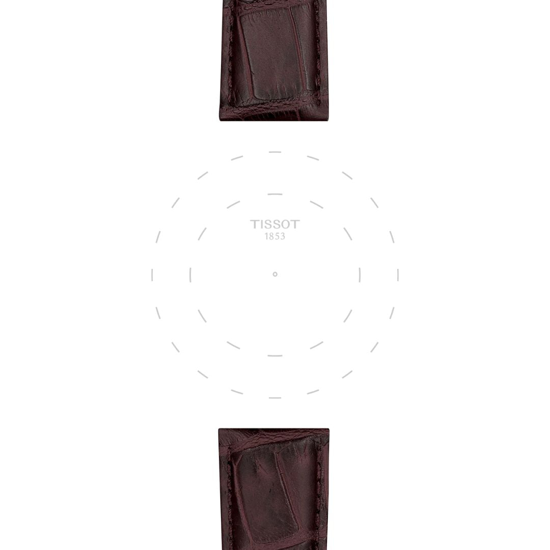Tissot ranneke, 21 mm, ruskea nahka, T852045399