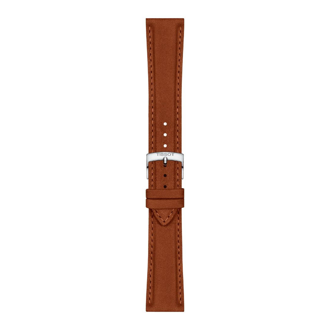 Tissot ranneke, 21 mm, ruskea nahka, T852048229
